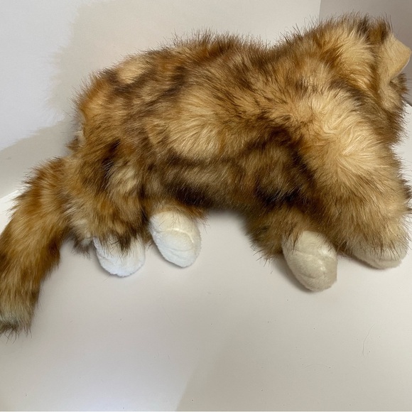 TY Classic Jumbles Marbled Calico Cat 12" Plush Stuffed Animal Fluffy 2015 - Picture 4 of 6